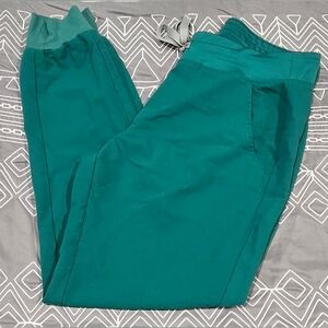Figs Zamora Emerald Green Joggers Technical Collection Size Small